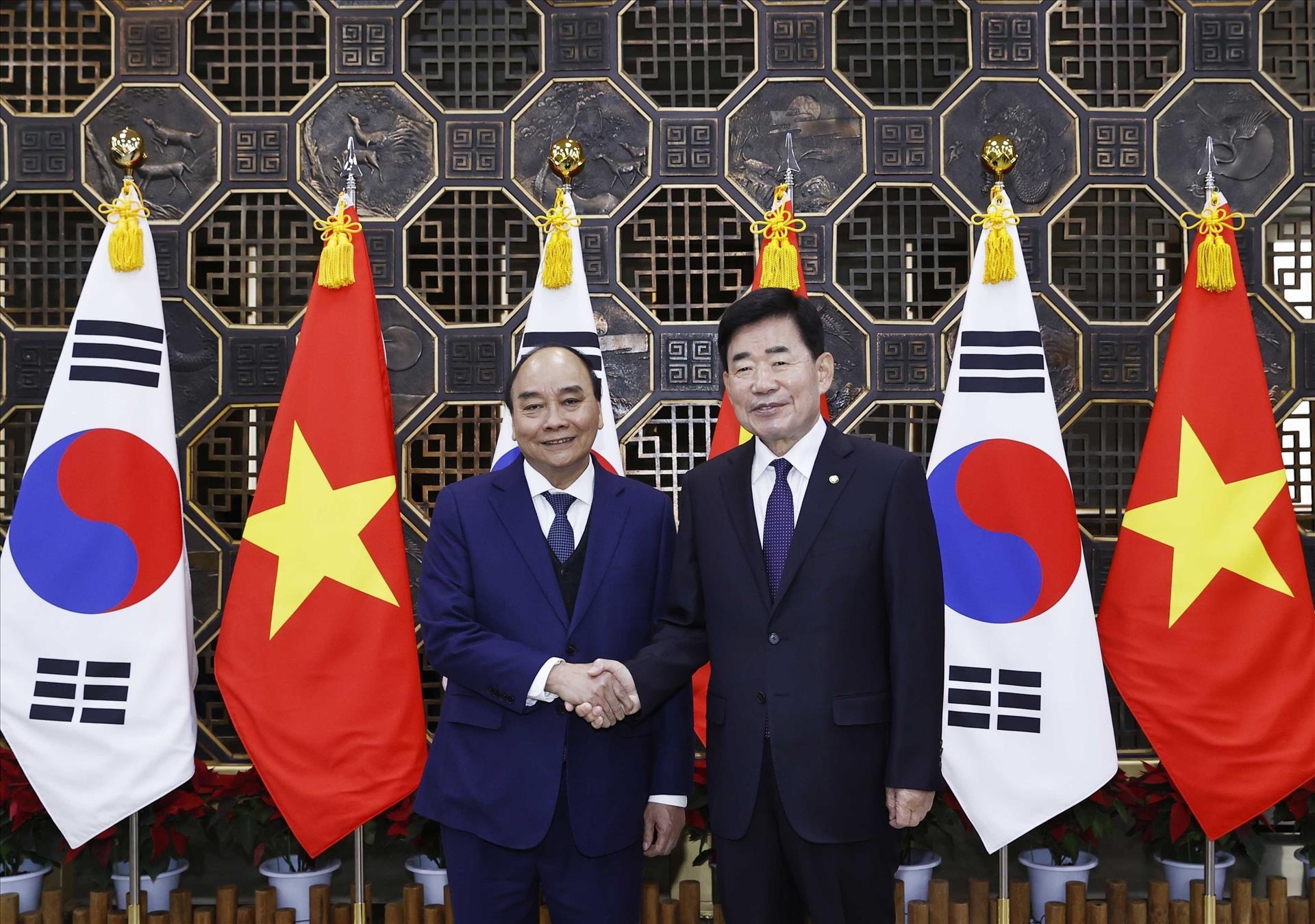 越韩关于全面战略伙伴关系的联合声明