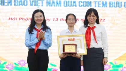 关于越南海洋和岛屿的邮票收集和了解大赛吸引100万多名儿童的参与