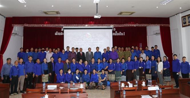 Bản in : 胡志明主席关于青年的思想座谈会在老挝举行 | Vietnam+ (VietnamPlus)