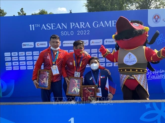 越南在游泳赛项夺得五枚金牌