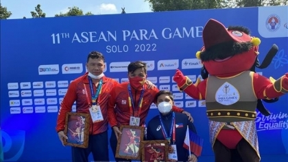 越南在游泳赛项夺得五枚金牌