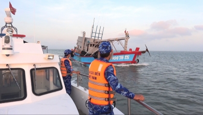 越南海警加大海上禁毒力度