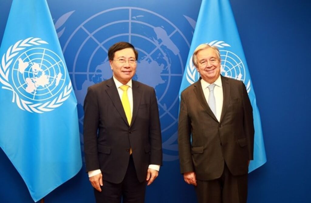 Bản in : 第77届联合国大会：联合国将为越南发展优先事项提供支持 | Vietnam+ (VietnamPlus)