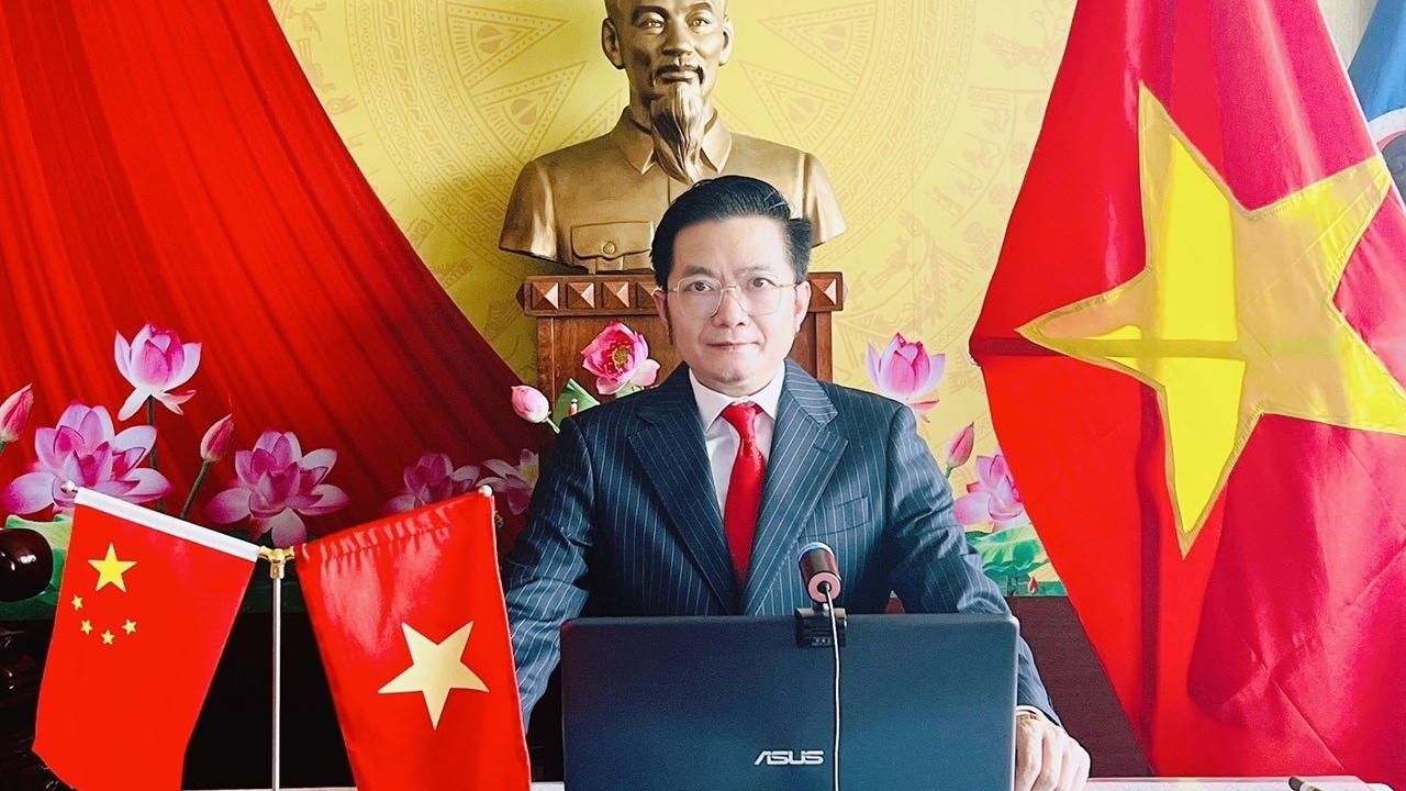 高平省委书记与中国广西壮族自治区委书记视频会晤