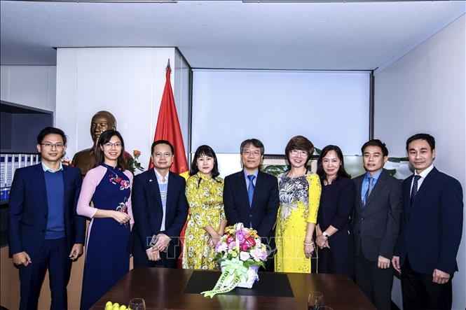 Bản in : 按照韩国EPS的越南劳务管理办公室正式开业 | Vietnam+ (VietnamPlus)