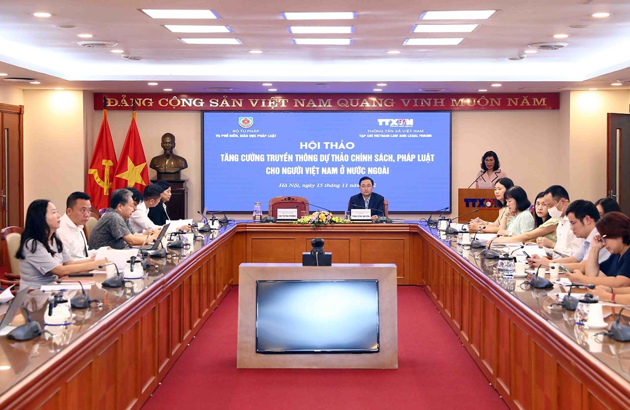 Bản in : 加强对海外越南人的法律政策草案宣传力度 | Vietnam+ (VietnamPlus)