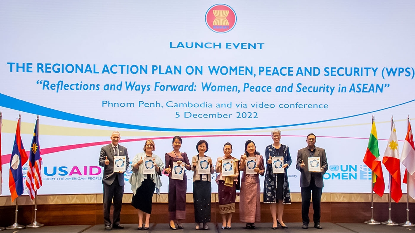 实施东盟地区关于妇女的和平与安全保障行动计划