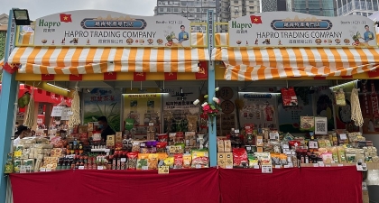 香港工展会：越南企业推介食品的良机