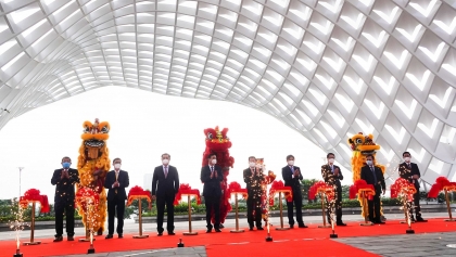 APEC雕塑公园扩建项目竣工，投入使用将成为岘港市韩江岸边的建筑亮点