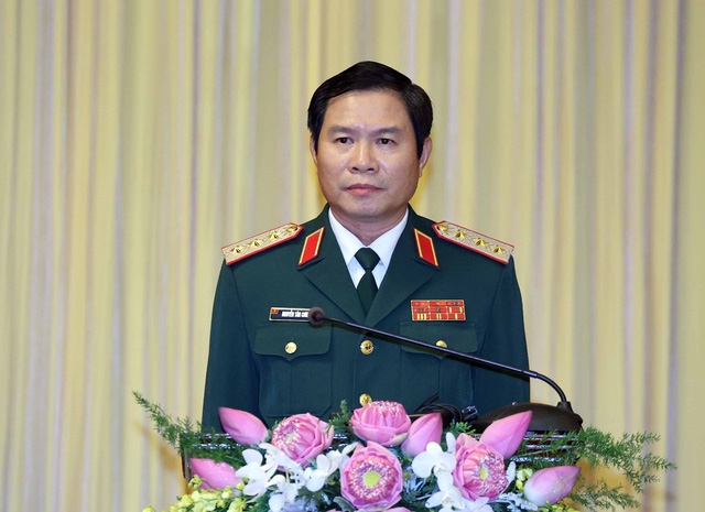 越南人民军总参谋长阮新疆上将。