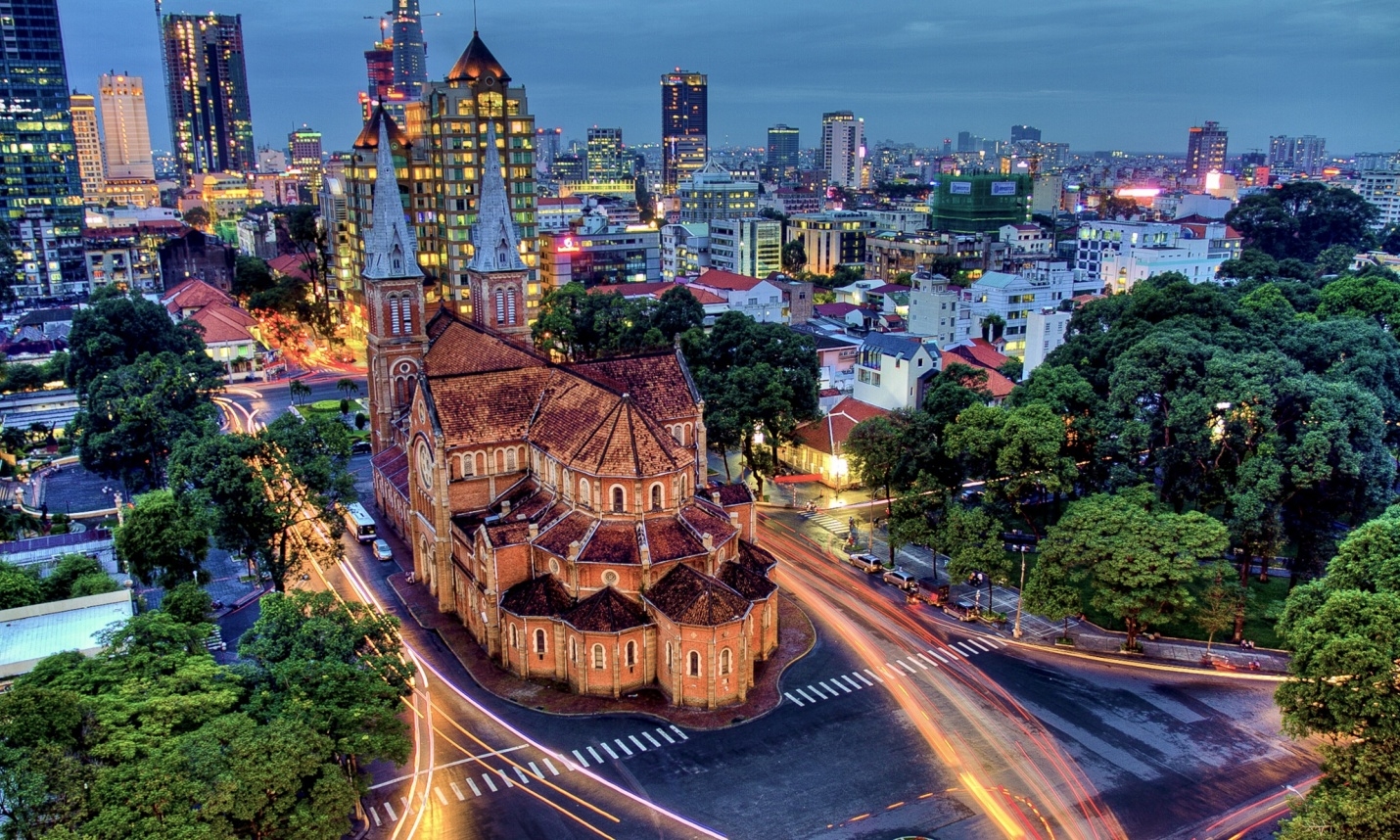 越南胡志明市。