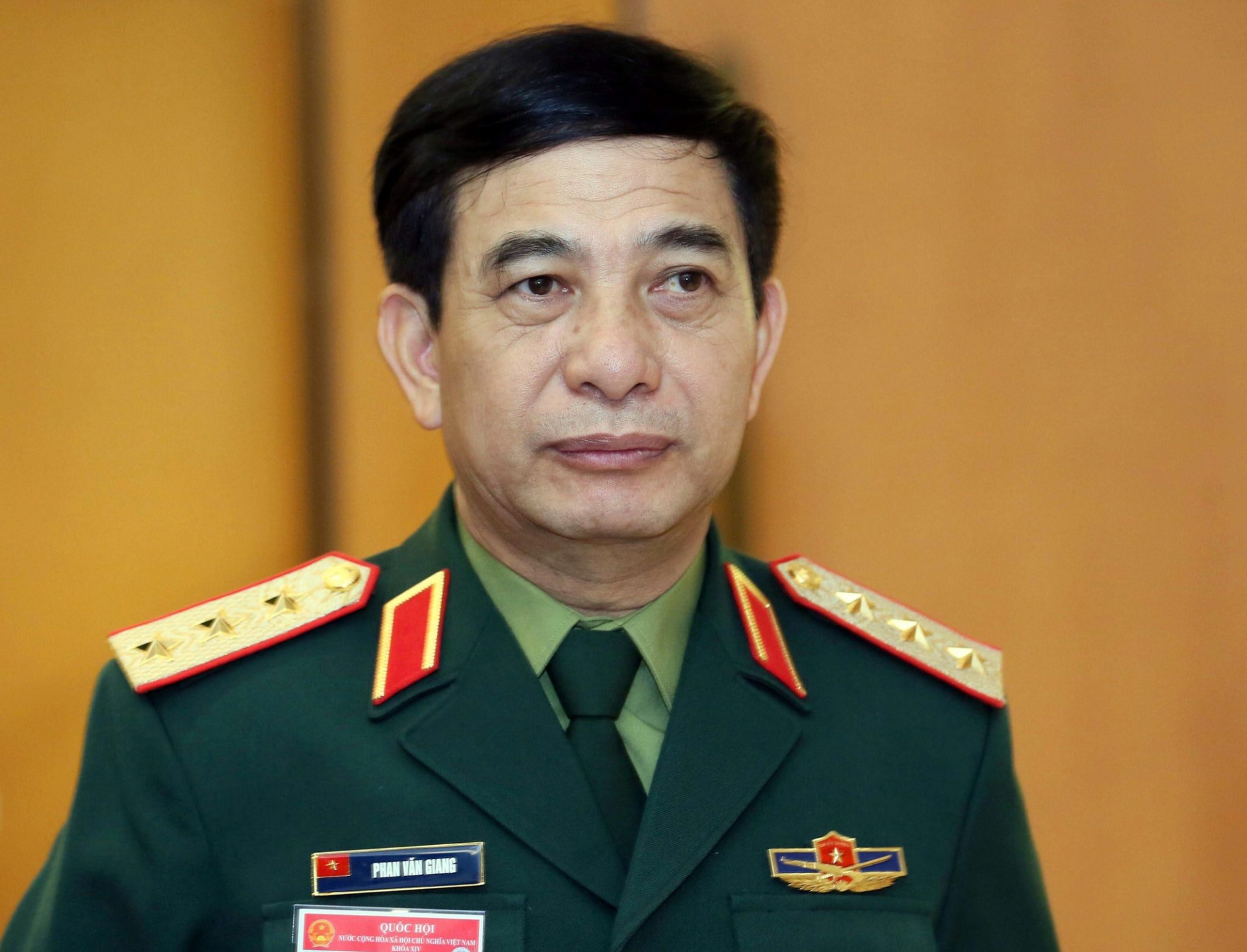 越南国防部长潘文江。