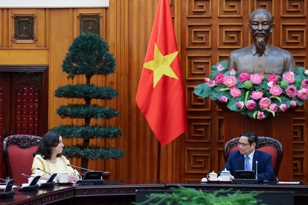越南政府总理范明正会见了世界银行东亚和太平洋地区副行长。