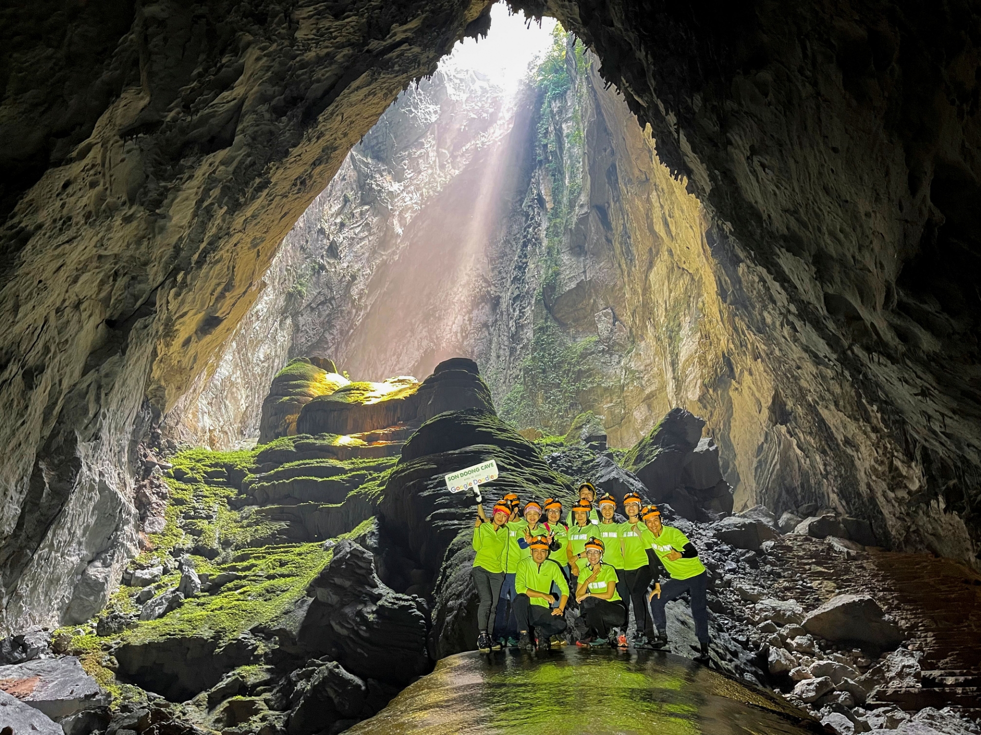 越南山水洞洞穴。