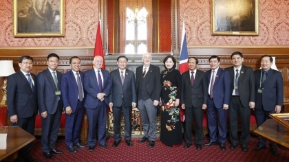英国下议院议长：越南是东南亚战略地区活跃发展的东盟国家之一