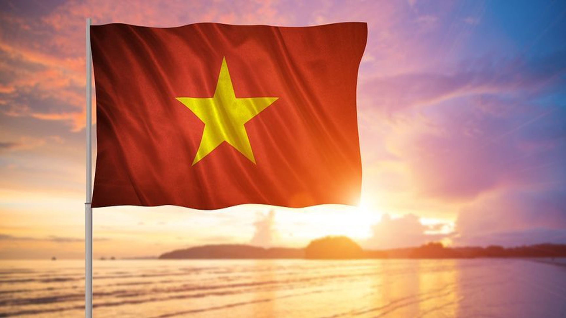 越南国旗升旗仪式在美国旧金山举行