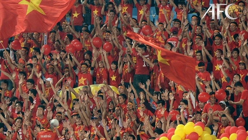 越南美亭体育场迎接30%球迷