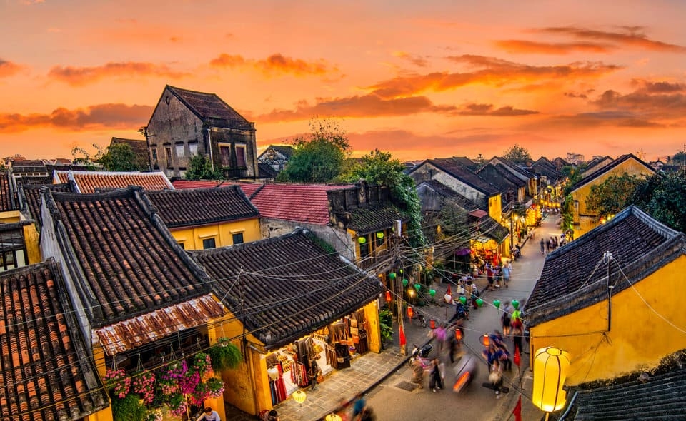 越南会安古镇遗址。