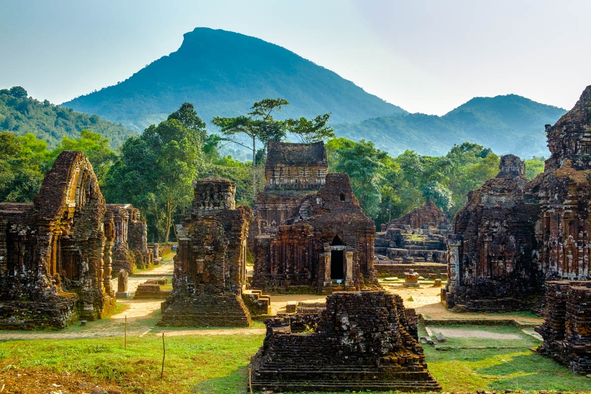越南美山世界文化遗址。