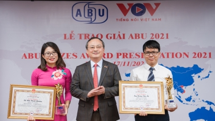 越南之声广播电台首次斩获ABU PRIZE 2021的两项大奖