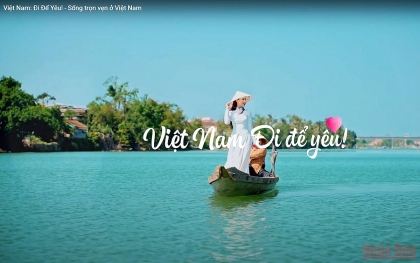 在《越南：为爱而行！》视频中的越南壮丽景色