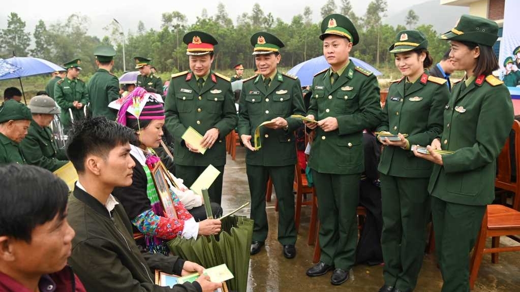 广宁省军事指挥部举行题为“边界的三月”活动