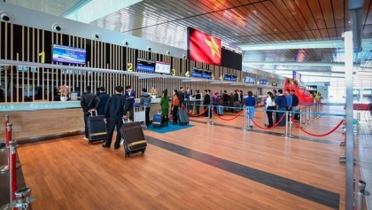 外国人在广宁省云屯国际机场可使用电子签证入境越南