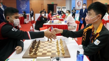 国际象棋开赛 越南力争获得5枚金牌