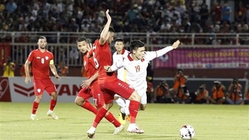 越南国足FIFA排名上升一位 排名第95位