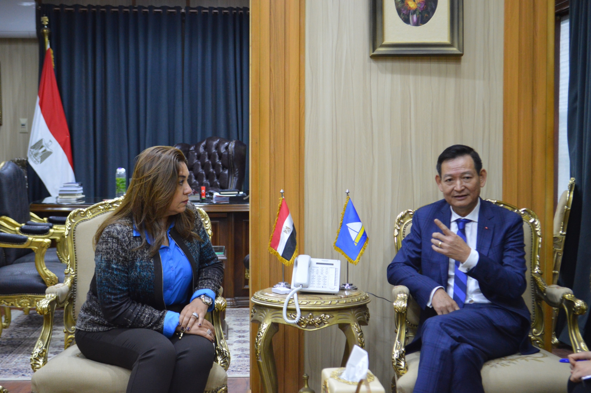 促进越南在埃及的经贸投资合作。