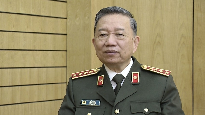 越南公安部部长苏林大将会见日本法务大臣古川祯久