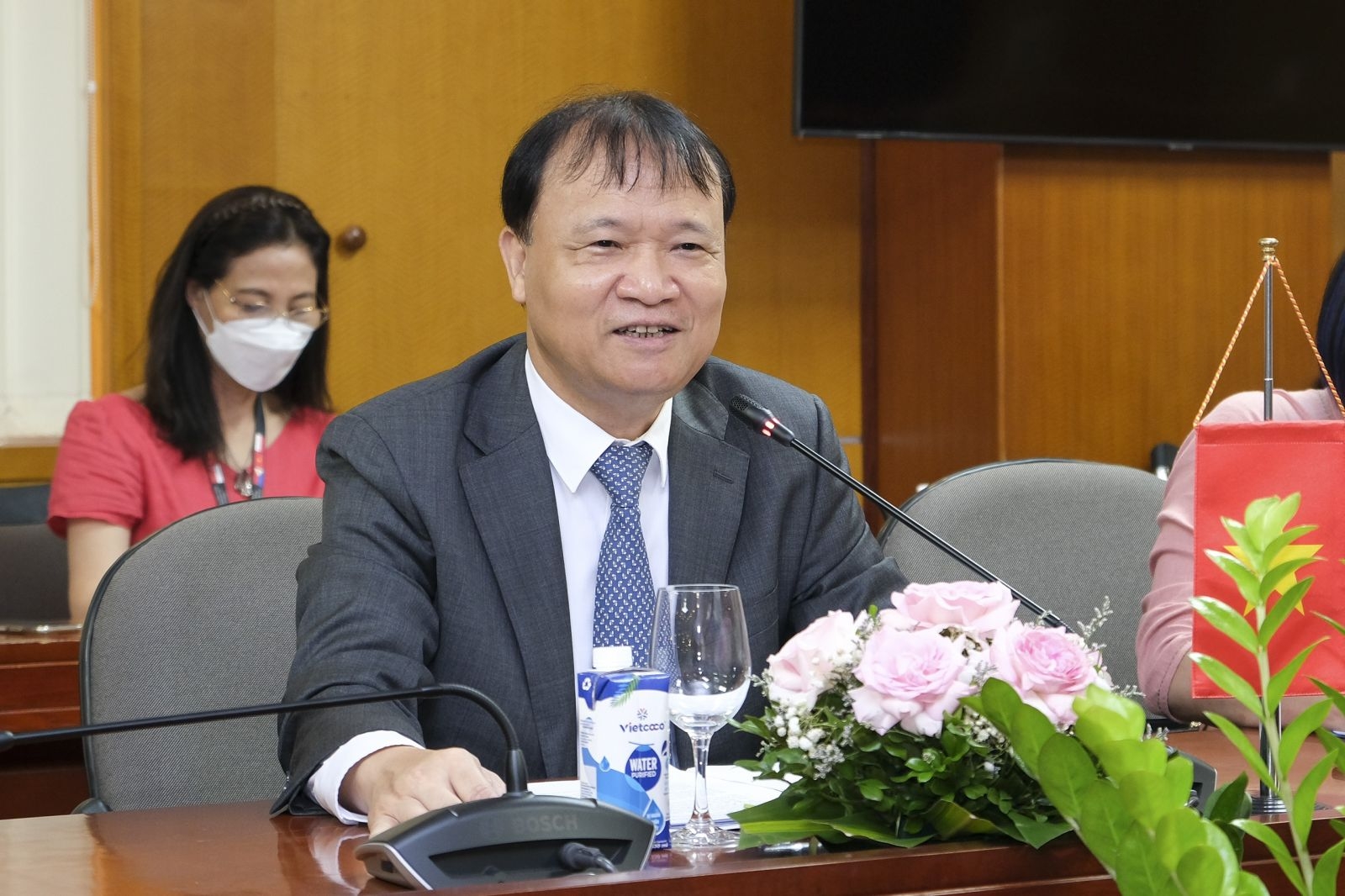 越南工贸部副部长杜胜海。