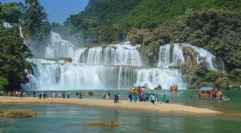 高平省山水UNESCO全球地质公园。