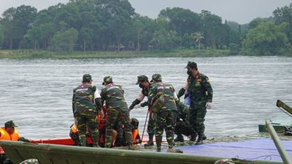 老越柬三国军队首次进行搜救演习