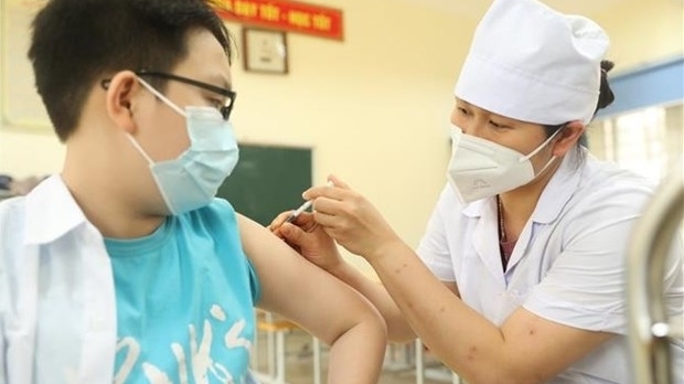 越南近8.9万名5至12岁的儿童已接种新冠疫苗
