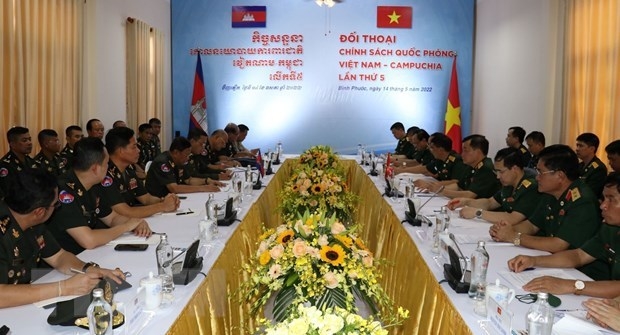 越南和柬埔寨举行第五次国防政策对话