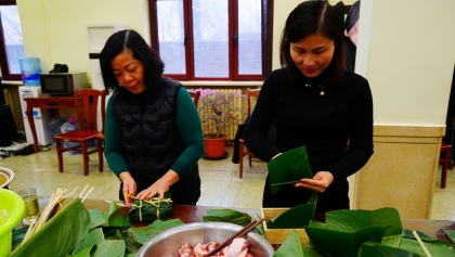 越南驻华使馆为旅居中国的越南人举行迎新春活动