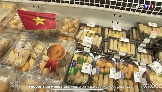 越南春卷上架法国超市
