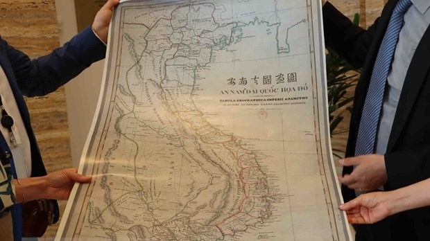 向欧洲展示越南对黄沙群岛的主权的历史证据