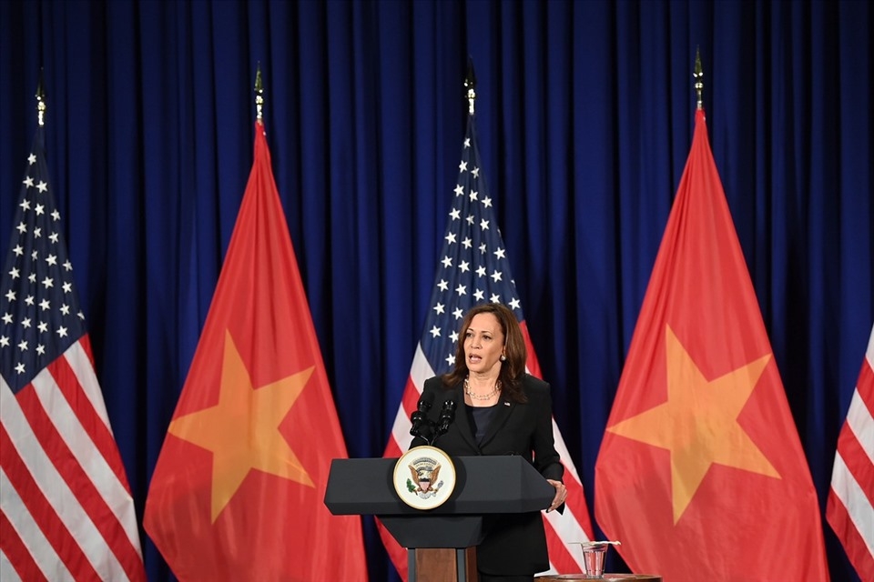 美国副总统卡玛拉·哈里斯：为越美两国关系开启新篇章