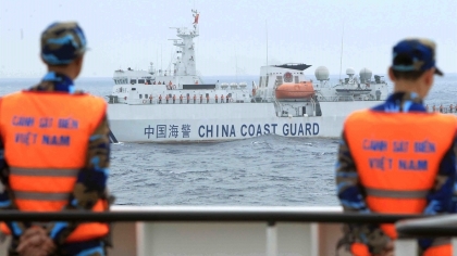 越中两国就海上划界等问题进行磋商