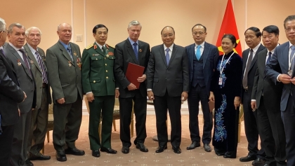 越南友好组织联合会在国家主席阮春福访问俄罗斯期间开展多项活动