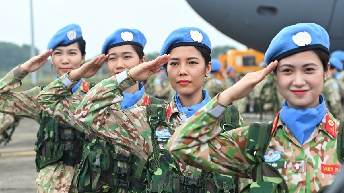 越南妇女为国家和国际和平做出巨大贡献