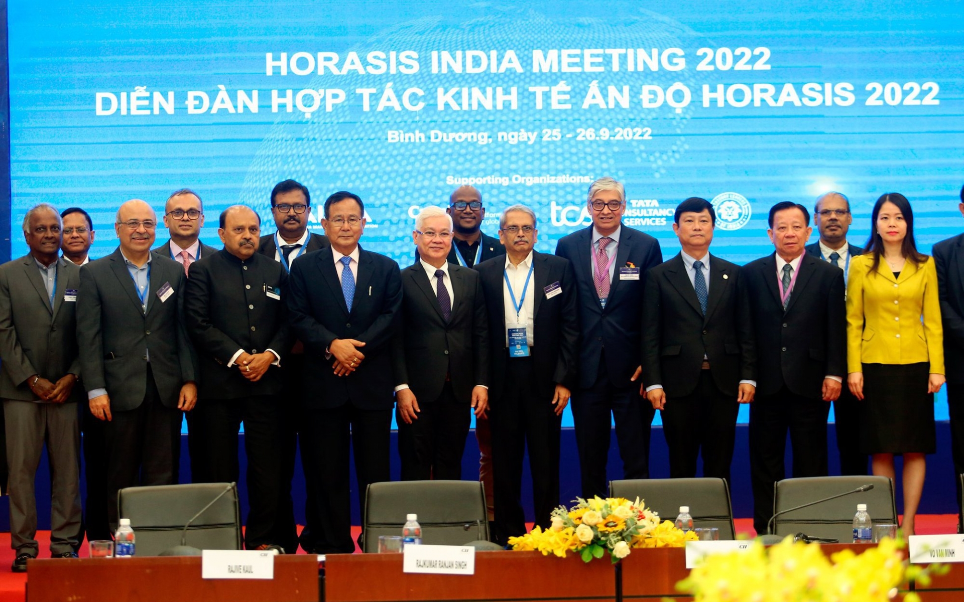 2022年印度霍瑞西斯（Horasis）亚洲经济合作论坛在平阳省会展中心开幕。