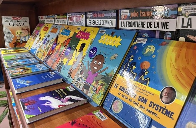 芹苴市图书馆的“法文图书空间”将为全市居民提供有关法语国家的风土人情、文化、社会、科技发展等。