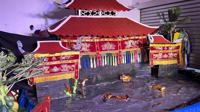 越南水上木偶和民族音乐征服法国公众