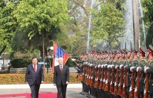 老挝媒体高度赞扬越共中央总书记、国家主席阮富仲对老进行的国事访问