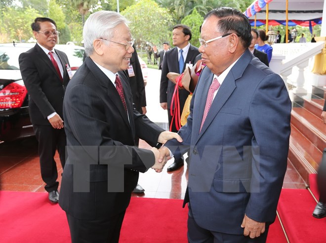 老挝媒体：阮富仲总书记此次访老有助于深化越老特殊合作关系