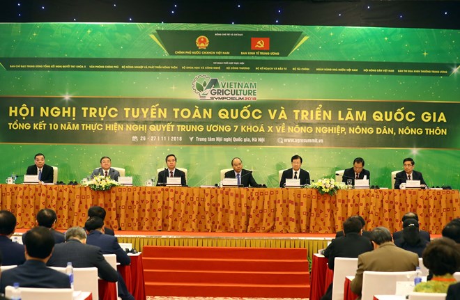 越共 “三农”决议实施10周年全国总结视频会议在河内开幕