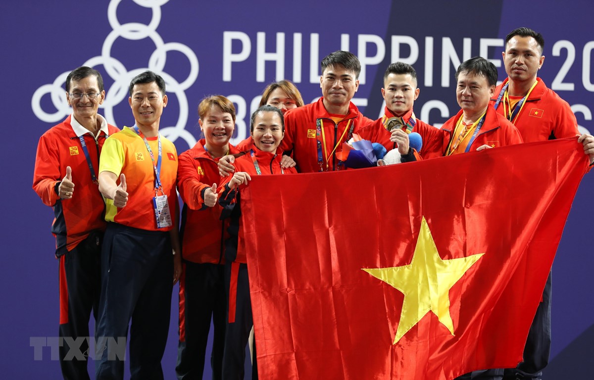 第30届东南亚运动会：阮氏金银向越南体育代表团致贺信